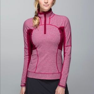 Lululemon Run for Gold 1/4 Zip Size 4